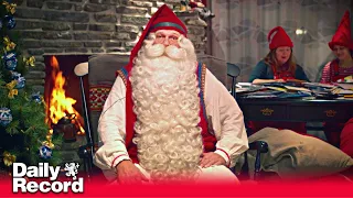 Santa Claus delivers special Christmas message to children all around the world