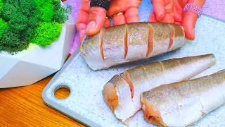 millionaire's housekeeper taught him how to cook cheap hake this way!Hake tastes better than salmon