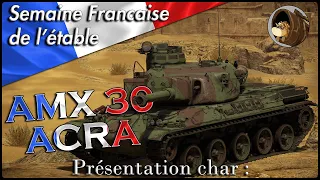 Présentation char : L'AMX 30 ACRA, Le Lance Baguette Supersonique ! WarThunder FR