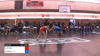 68 Kg Consolation Ashlynn Ortega NYAC Vs Alexandria Glaude Titan Mercury Wrestling Club