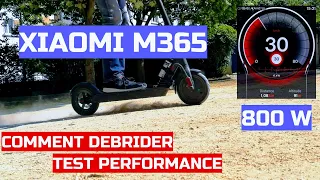 Xiaomi M365 : Comment la débrider. Test complet vitesse/autonomie  (CFWw/BMS 107)