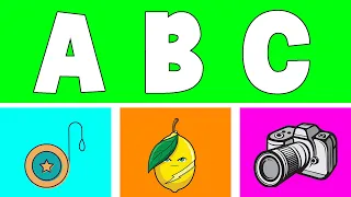 ABC Learning For Toddlers English | ABC Alphabet Learning For Kindergarten | ABC Preschool Learning