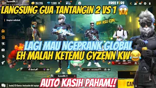 DITANTANGIN BYONE SAMA GYZENN KW😱AUTO KASIH PAHAM FREESTYLE KANGGURU SAMPE KENA MENTAL😂