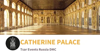 CATHERINE PALACE in Tsarskoye Selo - MUST SEE place in St. Petersburg, Russia