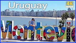 【4K】WALK Montevideo Shopping Mall URUGUAY 4K video UY travel