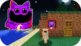 BEBÉ NOOB vs CATNAP en Minecraft 😱🍌 SMILING CRITTERS TROLL + ROLEPLAY