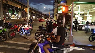 RIDING THROUGH THE HOOD AND THIS HAPPENED! BIKE LIFE NYC