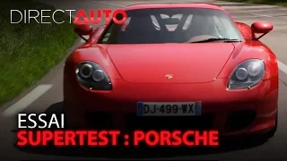 Essai - PORSCHE 911 TURBO CAB + CARRERA GT + 918 SPYDER