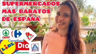 Supermercados Más BARATOS de España! 🤑 #vivirenespaña