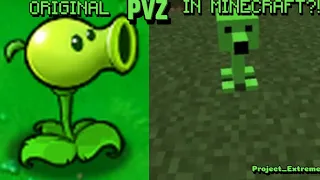 PLANTS VS ZOMBIES IN MINECRAFT?!!!😮😮 (NOT CLICKBAIT!)