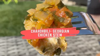 Chahohbili-Georgian Chicken Stew (ჩახოხბილი) (Чахохбили)