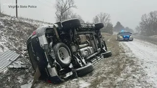 Winter storm tears through southeastern US