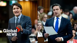 Poilievre calls Trudeau “a fake and a phony” as Conservatives threaten “carbon tax election”