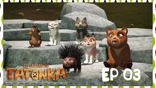 Tatonka en Français 🐺 EP 03 - Pahin le téméraire 👀 Dessin animé