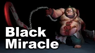 Dota 2 Pudge gameplay by Black and Miracle