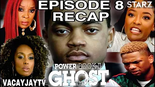 BIG DEATH(S) & REVEALS!! | POWER BOOK II GHOST SEASON 2 EPISODE 8 RECAP!!