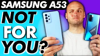 Samsung A53 5G Review (Xiaomi POCO F3 VS Samsung A53)