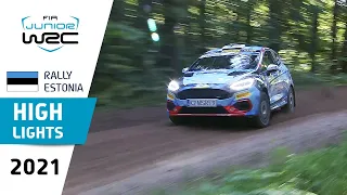 FIA Junior WRC - Saturday Highlights - Rally Estonia 2021