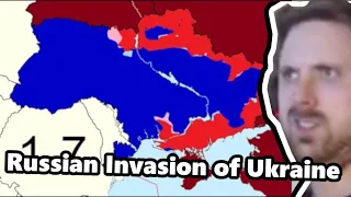 Forsen Reacts To First Week of the Russian Invasion of Ukraine: Every 12h