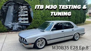 ITB M30 E28 Gets a Full Exhaust and Standalone ECU Tuning | Buttoning up the Swap