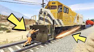 لعبت بأقوى رجل في العالم على لعبة جي تي أي 5 | GTA V Strongest Man