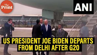 US President Joe Biden departs from Delhi for Vietnam, after the G20 Summit