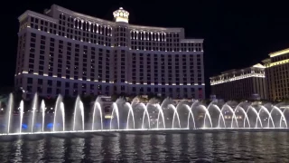 Bellagio Fountains with "Con te partirò"