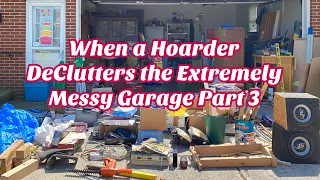 Hoarders ❤️ Declutter the Extremely Messy Garage Part 3! Minimalist Journey & Clean with Me!