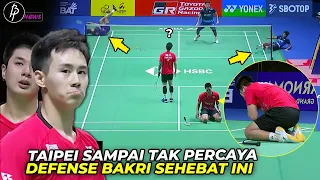 Taipei Diam Tak Percaya..!! Defense Jungkir Balik Bagas Fikri Bikin Heboh di Thailand Open 2023