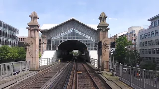 U-Bahn Berlin - U2 IK Cab Ride Theodor-Heuss-Platz - Pankow