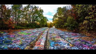 Graffiti Highway Centralia, PA: Haunted Hill Town