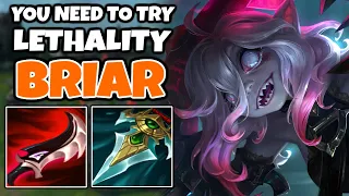 LETHALITY BRIAR is SO ADDICTING (You need to try this) | Off-Meta Climb - League of Legends