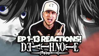 EVERY Ep has A TWIST!! 🍎 Death Note E1-E13 Reaction!