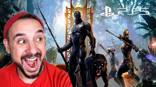 ПАПА РОБ - ЧЕРНАЯ ПАНТЕРА! ПРОХОЖДЕНИЕ ИГРЫ AVENGERS - BLACK PANTHER: WAR FOR WAKANDA! (PS5, 60FPS)