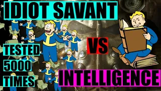 IDIOT SAVANT vs INTELLIGENCE the ULTIMATE TEST and ANSWER! Fallout 4 Ultimate Guide