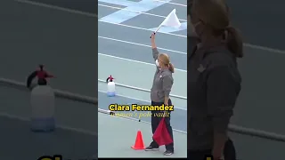 Clara Fernandez - beautiful pole vaulter.   #beautifulathletes #womenpolevault #trackandfield