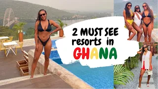 Living in Ghana🇬🇭 - visiting two NEW resorts  #Ghana #Africa #ghanaliving #vlog