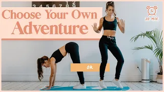 Choose Your Own Adventure HIIT Workout | BURN CALORIES!