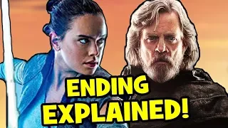 Star Wars The Last Jedi ENDING EXPLAINED + Episode 9 Theory