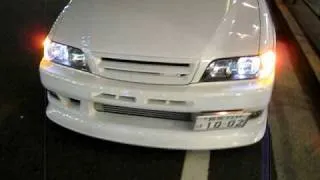 Walk around of a sick Toyota Chaser Tourer V in Akasaka!