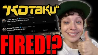 Alyssa Mercante FIRED By Kotaku!?