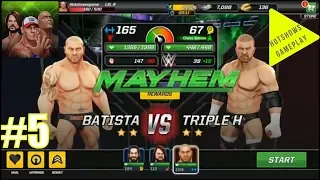 WWE Mayhem | Android Gameplay Walkthrough | Part 5 - Season 3 - (iOS)