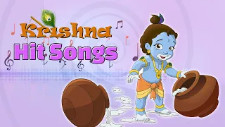 Krishna's Greatest Hits | राधा कृष्ण गीत हिंदी में | Little Krishna Songs for Kids