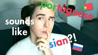 PORTUGUESE sounds like RUSSIAN?!