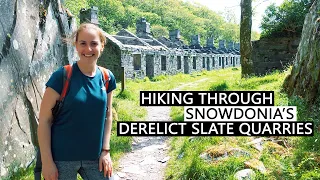 Snowdonia Walk Through Derelict Slate Quarries - Vivian Slate Quarry + Dinorwic Quarry