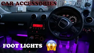 CAR ACCESSORIES FOR MY AUDI A3 *AMAZING* 😳
