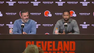 Kevin Stefanski & Andrew Berry NFL Draft Press Conference | Cleveland Browns