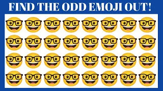 HOW ARE YOUR EYES #60। Find The Odd Emoji Out। Emoji Puzzle Quiz।Emoji Challenge।Eye Test Game।