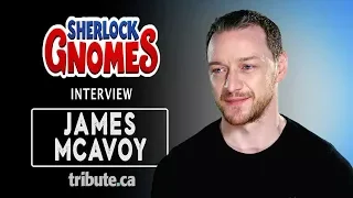 James McAvoy - Sherlock Gnomes Interview