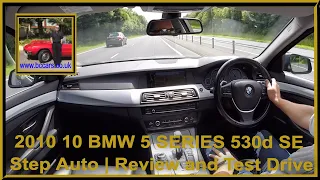 2010 10 BMW 5 SERIES 530d SE Step Auto | Review and Test Drive